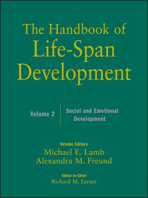 cover image of The Handbook of Life-Span Development, Social and Emotional Development